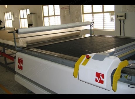 Investronica, Topaz, 2003, Automated Cutting Machine, Width 2000mm, Max Cutting Length 1800mm, Height 70mm