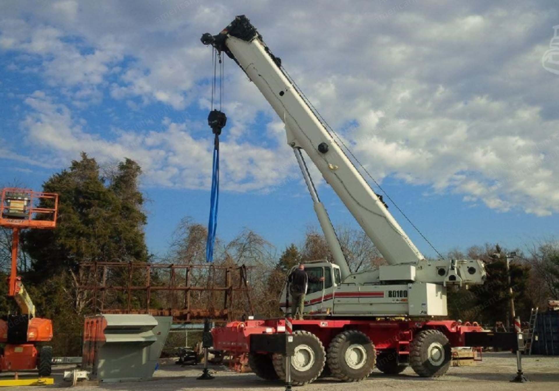 Link-Belt, RTC-80100, 2008, 100 Tons Capacity, 150' Boom, 55' Jib