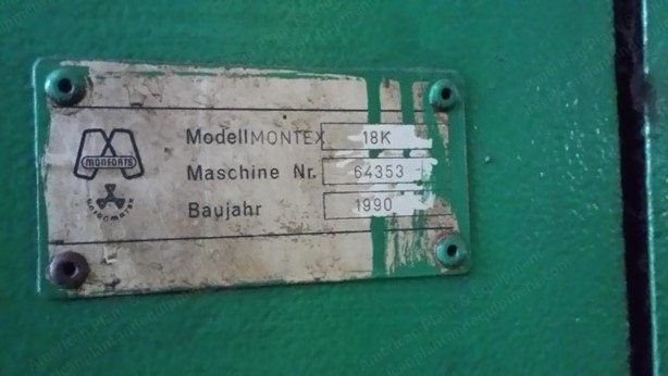 Monforts, Montex, 1995, 9 Chambers, 1800mm Working Width, Oil Heated