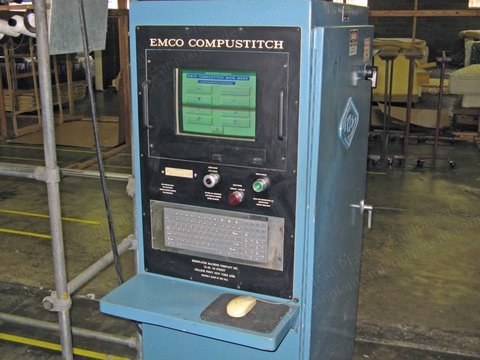 Emco, CH90-136, 1994, 90" Width, Double Lock Chainstitch Quilter, 1"x3"x6" Needle Spacing