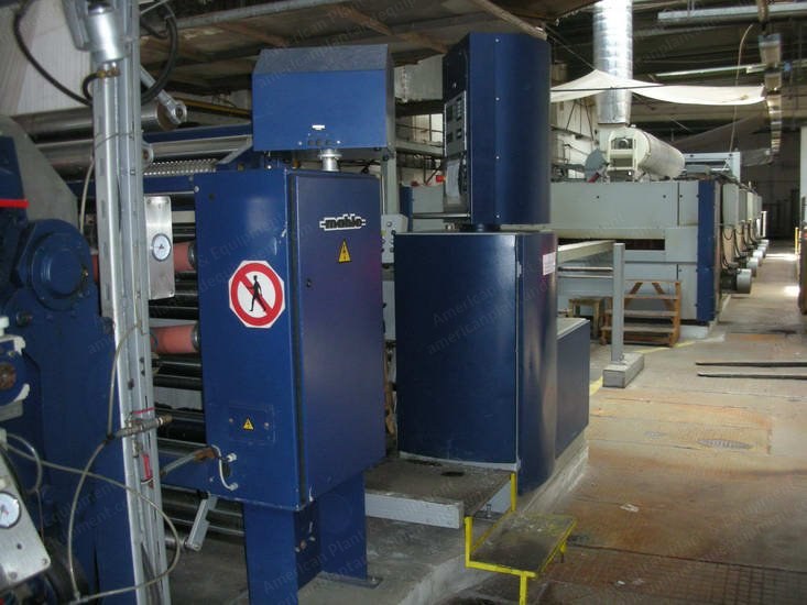 Babcock, 1028, 2001, 2450mm Roller Width, 2200mm Working Width, 5 Chambers, Gas Heated