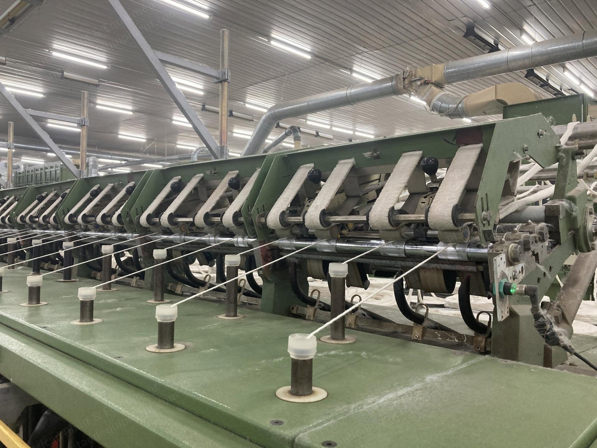 Zinser Roving Frames, 1997, 120 Positions, 16x6" Flyers, 380V
