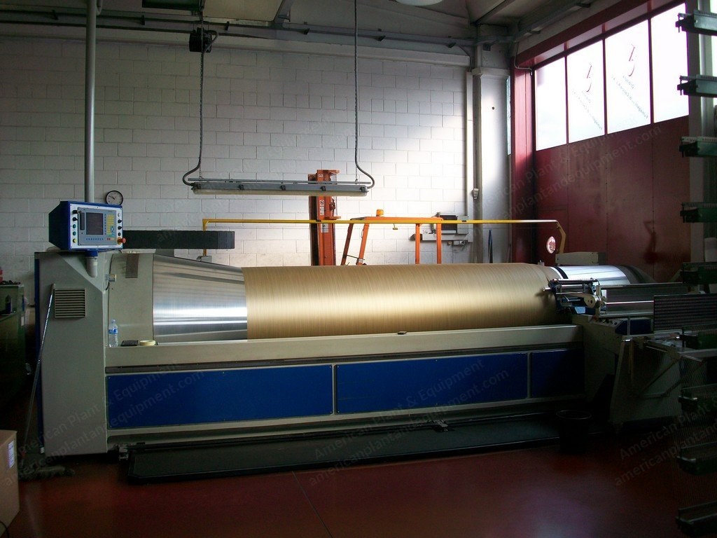 Giovannelli, Sectional Warping Machine, 2001, 3700mm Working Width, 600 Position Salvatico Creel