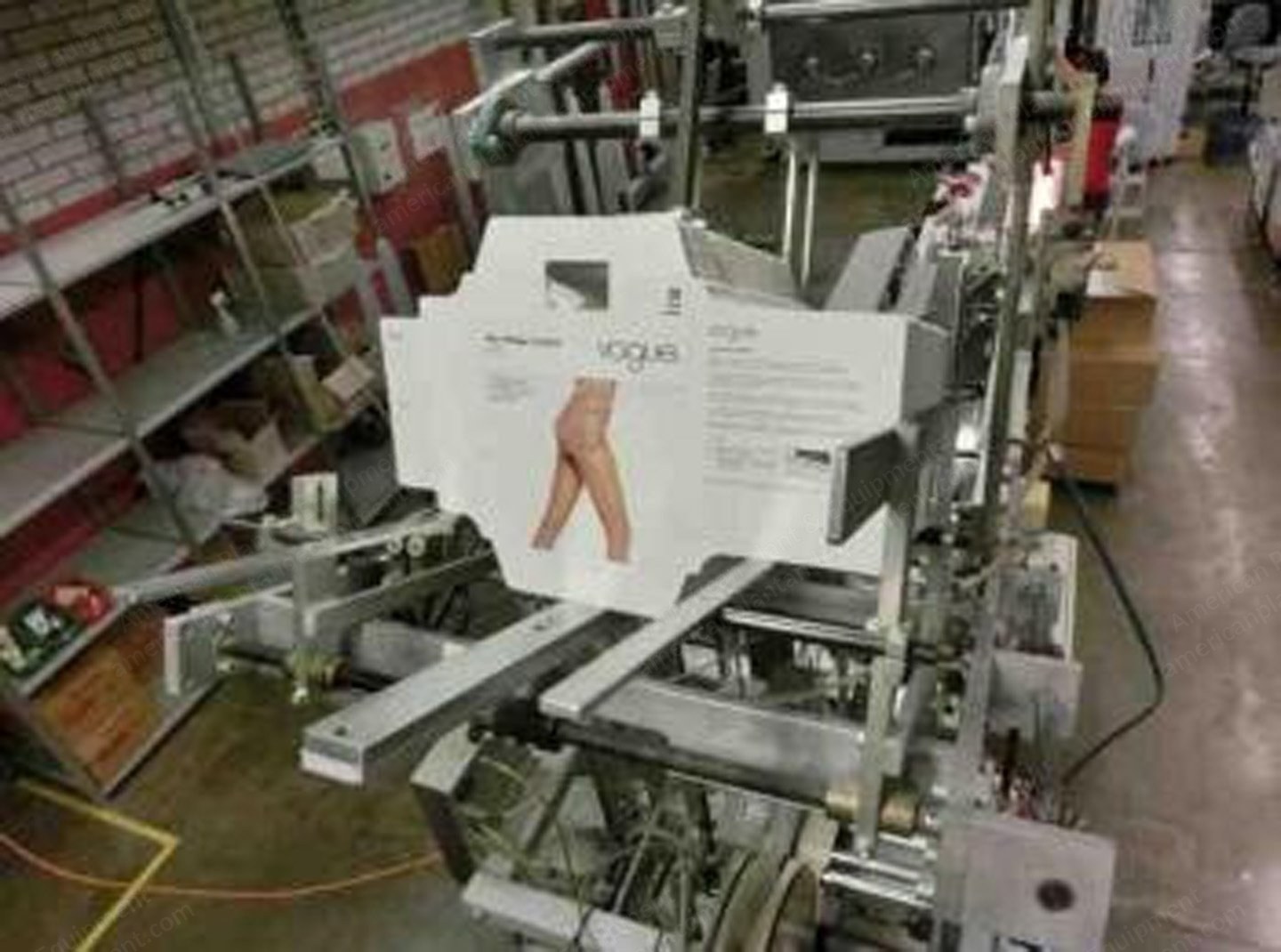 Krempel Wepamat, Semiboarding Packaging Line, for Tights and Stockings