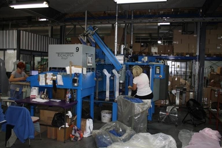 Tecnopea, Ghibli, 2000, Cotton Sock Stabilizing Machine, with Interchangeable Forms