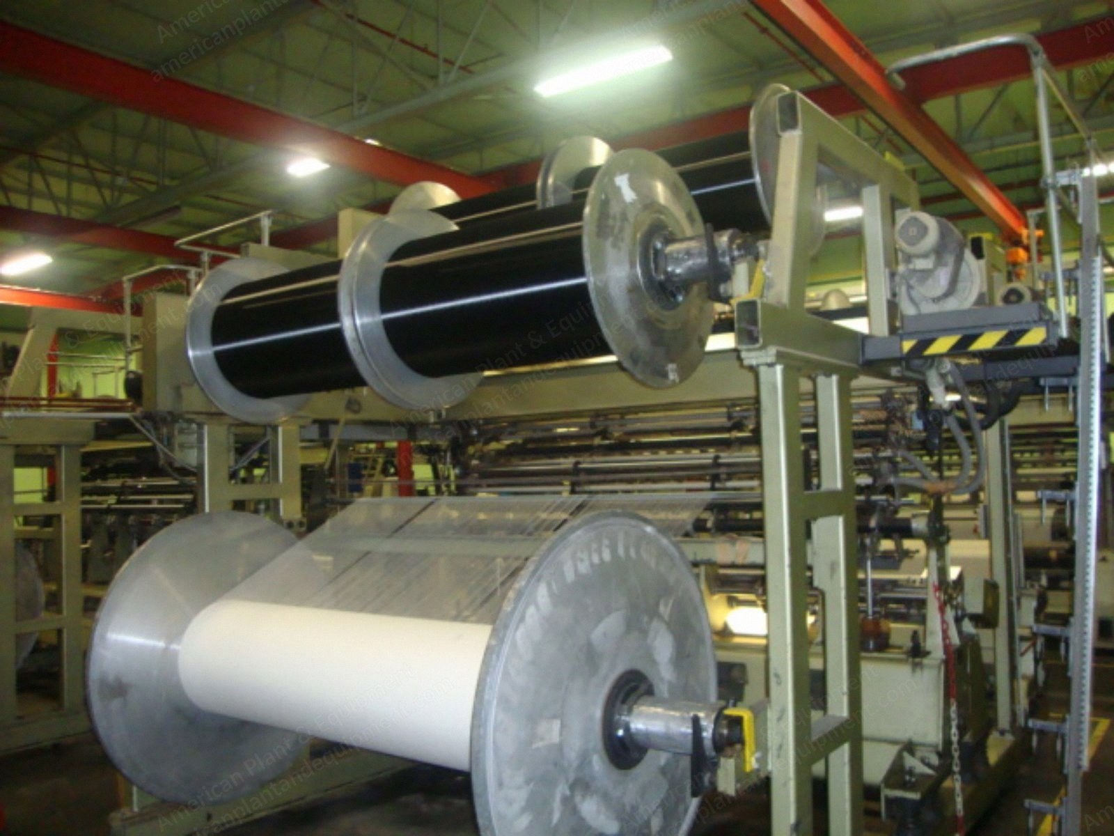 Karl Mayer, KS4-FBZ-EBC-EAC, 1995, Warp Knitting Machine, 84" Working Width, 24 E Gauge, 4 Dropwire Bars