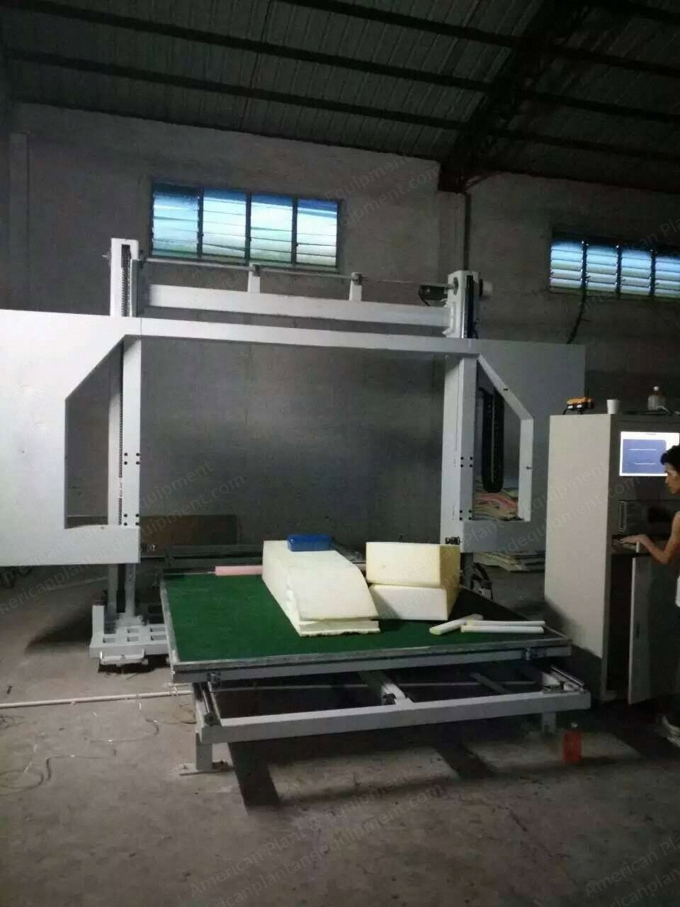 NovaStar, FN366, CNC Horizontal Cycle Knife Foam Cutting Machine, 2500x2200x1100mm, 4.5 kW