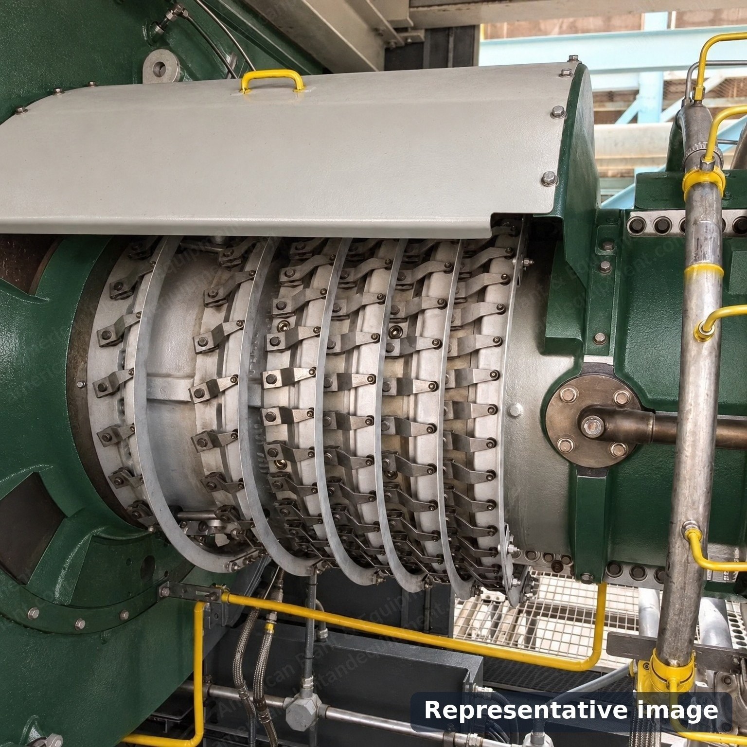 Solar Turbines, Titan 130, 2025, Gas Turbine Cogeneration Package, 15 MW, 50 Hz, Natural Gas, 1,358 Hours, with Wulff & Umag Steam Boiler