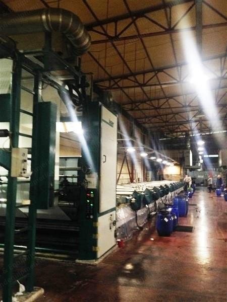 Buser, 7S Typ, Flatbed Printing Machine, 2450mm Blanket Width, 12 Colors, Oil Heated Drier