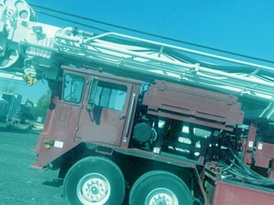 Schramm, T130XD Rotadrill, 2005, Telemast Drill Rig, 700HP Detroit MTU2000 Deck Engine