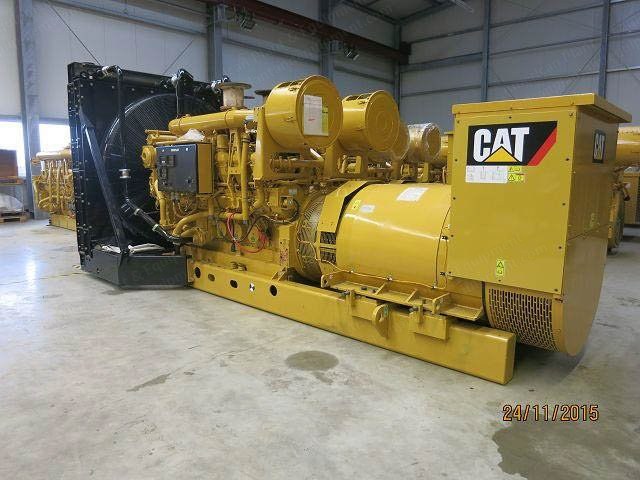 Caterpillar, 3512B, 2015, 1245kW, 50Hz, 600V, Diesel, Rebuilt