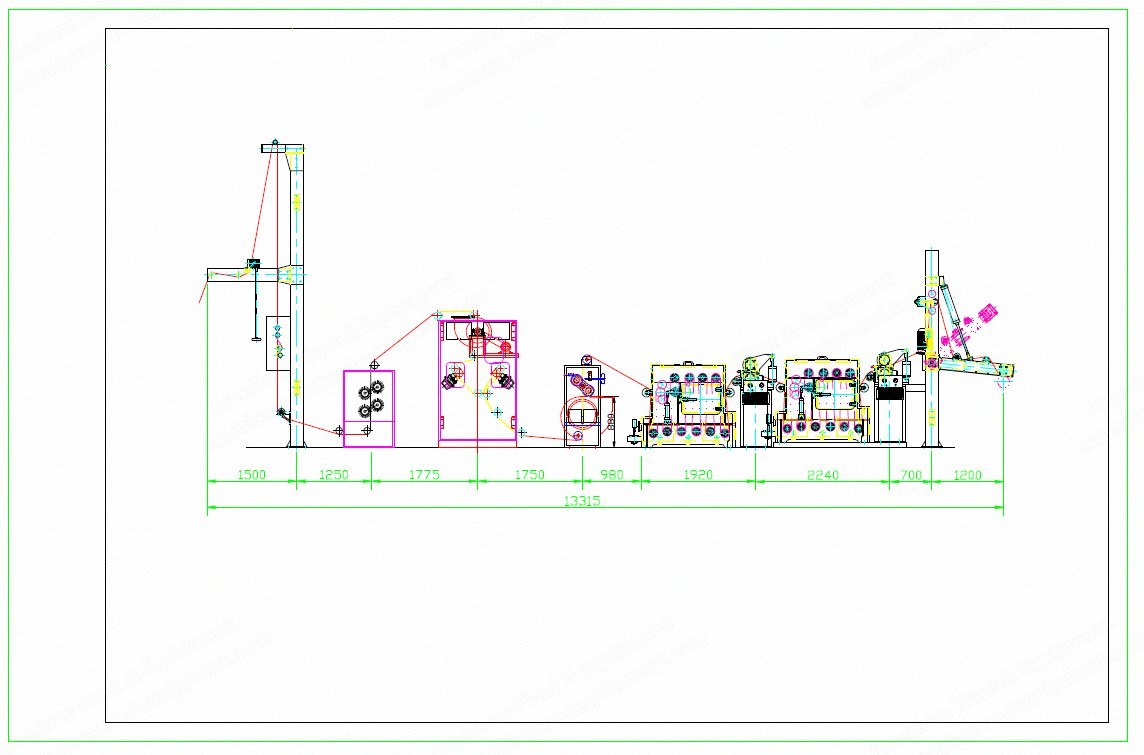 NovaStar, DG433, Singeing Machine, 1800mm Working Width, 2 Burners, 100m/min