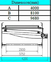 NovaStar, NN342, 2800mm Input x 4000mm Output Cross Lapper, 100 m/min