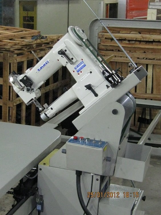 Yantram Sansadhananam, YSTE-E, Tape Edge Machine, 1940x1400mm Table, 300 U Double Lock Chain Stitch