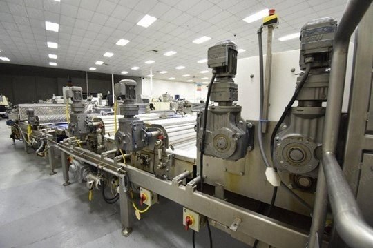 Protein Bar Line, 2015, 48 inch Width, Stainless Steel, with Slitter and Guillotine