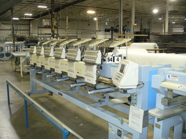 Barudan, Bedyhe, 2004, 6 Head, 15 Needle, 230V