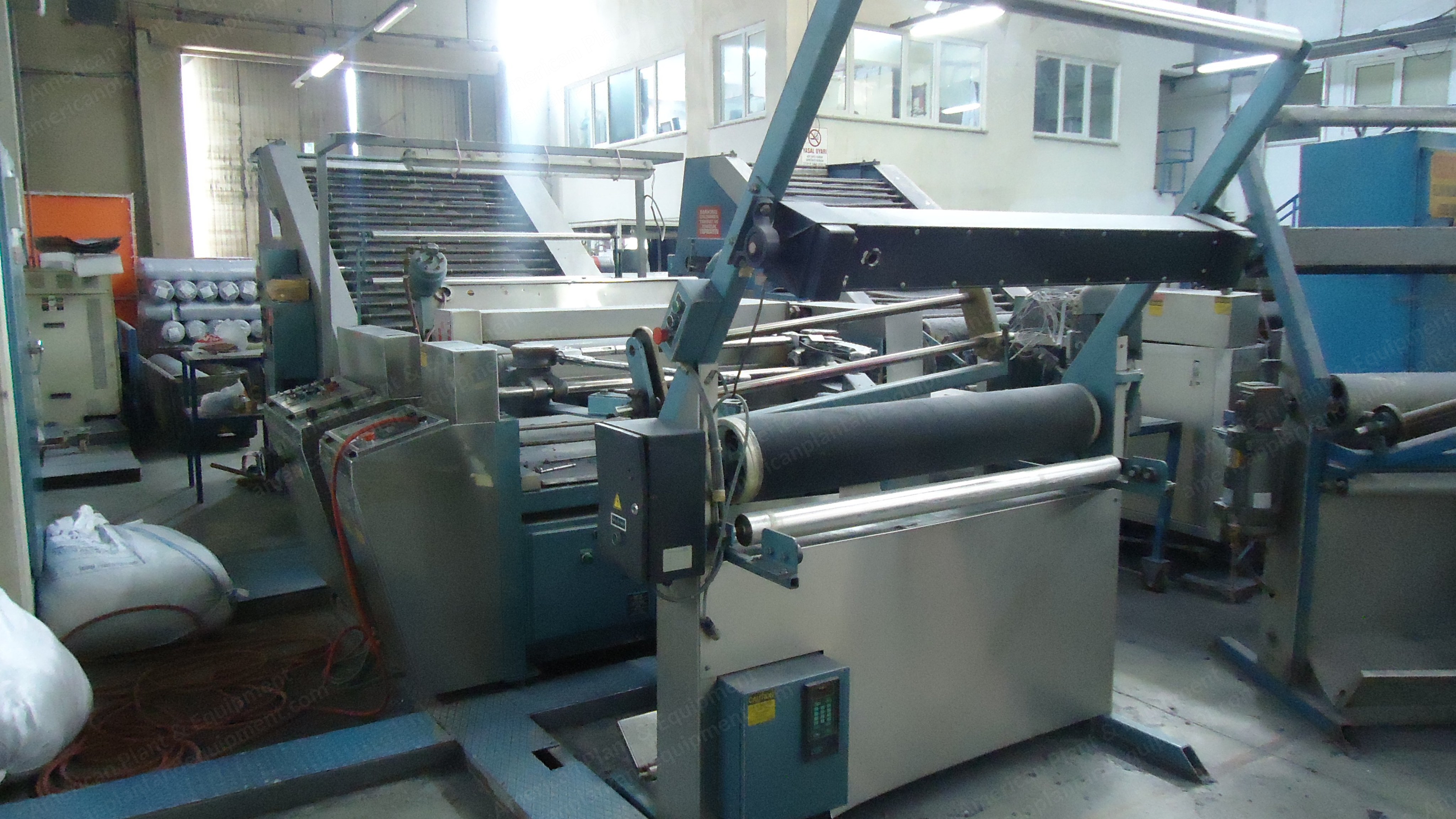 Tubetex Tubular Compacting Machine, 1994, 1500mm Working Width, Precision Folder