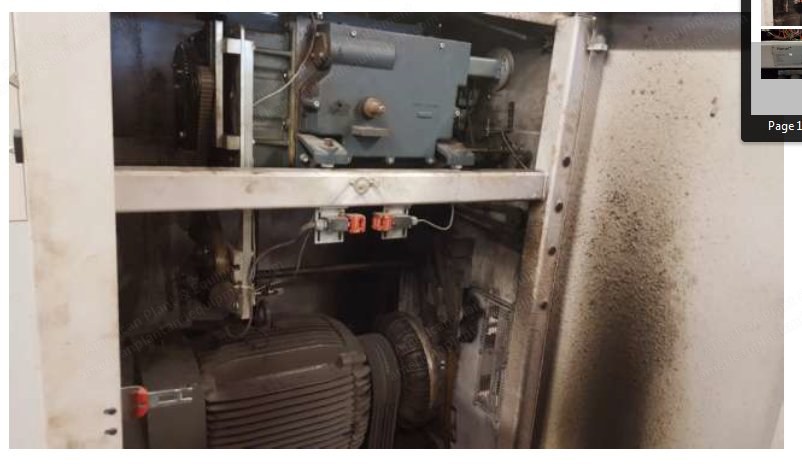 Hamel, H2000, 1995, Double Twisting Machine, 192 Spindles, Type 2016-F