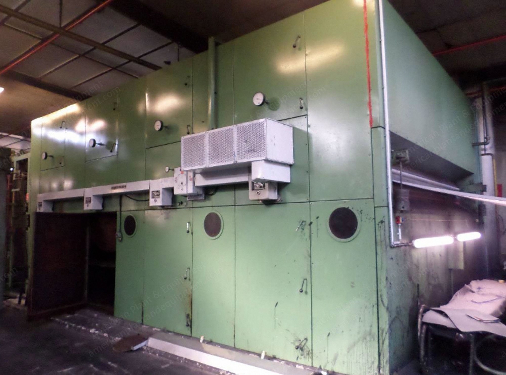 Fleissner, Sieve Drum Dryer, 1982, 4 Drums, 4500mm Working Width
