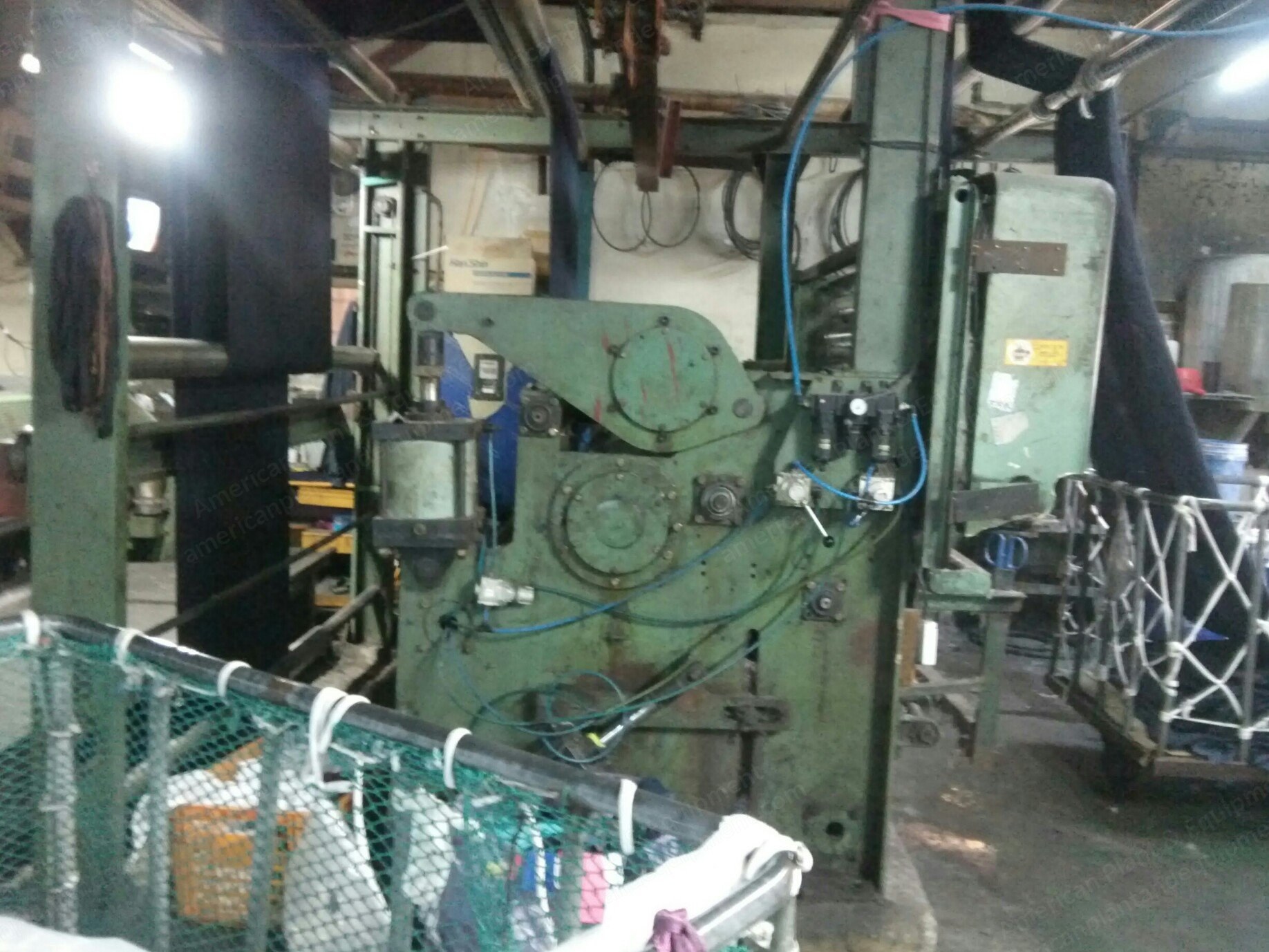 Ehwha Tenter Machine, 1996, 2600mm Roll Width, 6 Chambers, Direct Gas Heating, Pin Chain