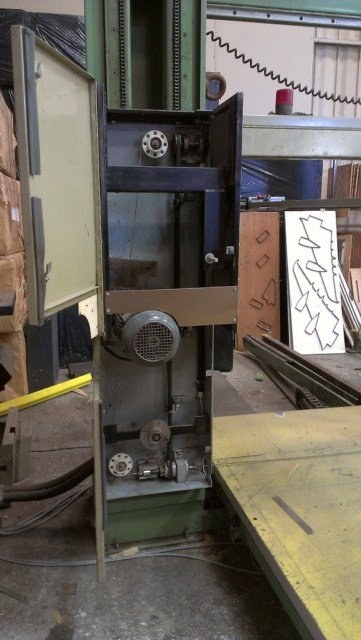Baumer, OFS 202, Refurbished 2011, CNC Foam Cutting Machine, Parker Hannifin ACR 1505 Controller, Dual Reciprocating Blade/Abrasive Wire