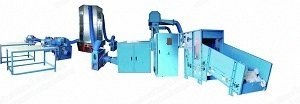 NovaStar, PC374, Ball Fiber Filling Line, Bale Opener, Opening Machine, Ball Fiber Machine, Mixer, Filling Plate