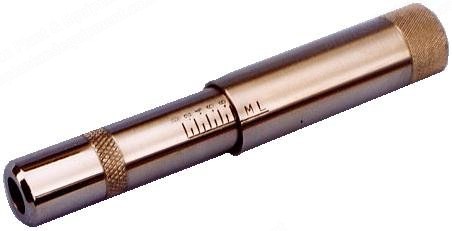IDM, Ink Pipette, 1.0 ml Capacity, Stainless Steel and Brass
