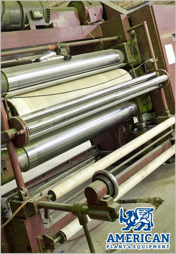 Ramisch Calender, 1600mm Working Width, 3 Bowl, 1983