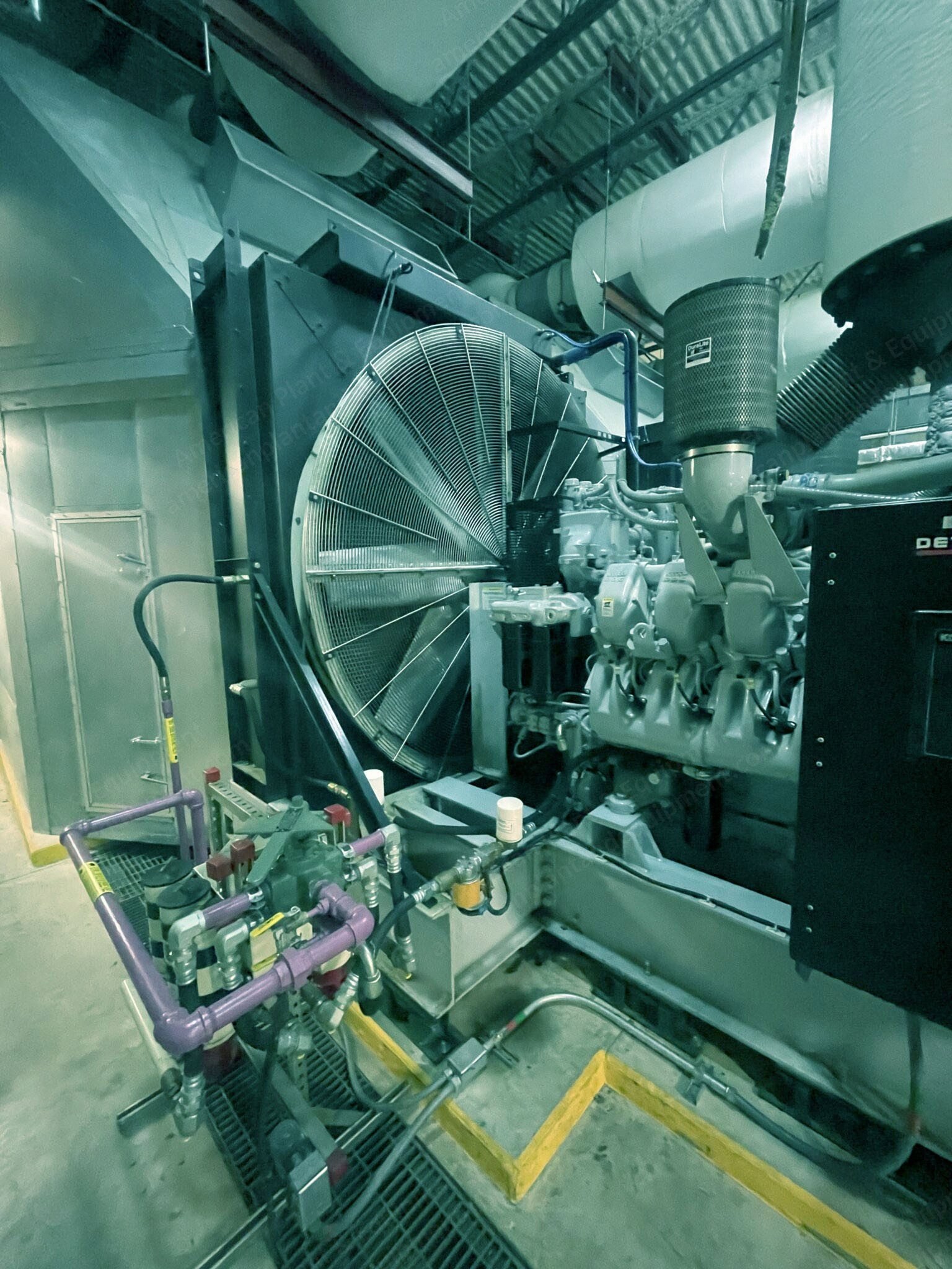 MTU, 2000DSEB, 2006, 2000kW, 60 Hz, 7967/13800V, Stand-by Diesel Generator Set