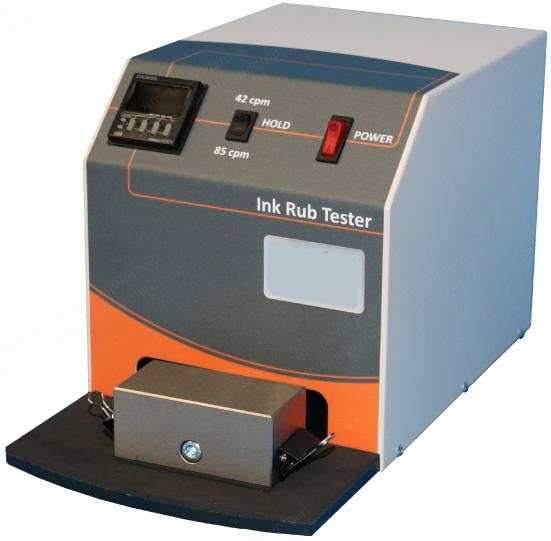 IDM Instruments, I0001, Ink Rub Tester, 2 lb and 4 lb Weights, 42 and 85 cpm