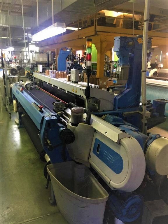 Smit, GS 900, 2007, Rapier Looms, Working Width 2200mm, 8 Colors, Staubli Dobby