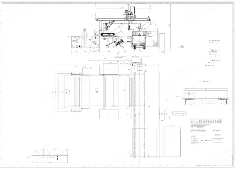 Bastian, BWT 206-01, 2008, 3000mm Working Width, Helios Slitting System, 1500mm Max Roll Diameter