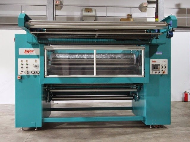 Lafer, KSB 2400, 1999, Open Width Knit Compactor, 2400mm, Steam Heated