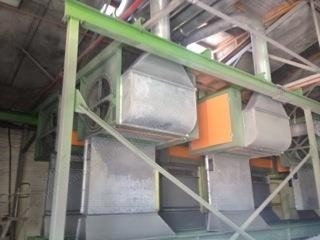 Laroche Tearing Line, 1400mm Working Width, 400 kg/h Capacity, 4 Cylinders
