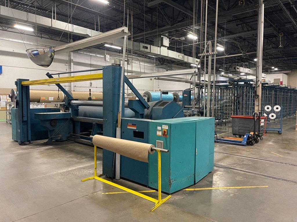 Benninger, Sectional Warpers, 2001 and 2006, 2800mm Working Width, 528 Positions Creel