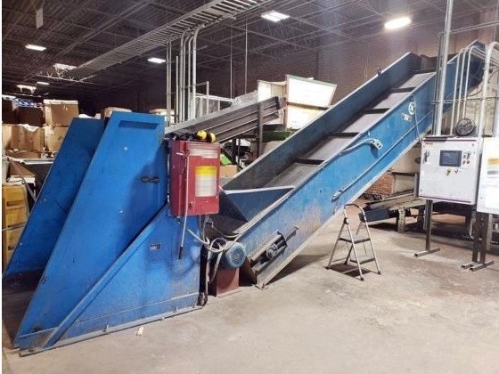 Vecoplan, RG 52/100, 2004, 100 HP Shredder System, with Econogrind 100 HP Granulator