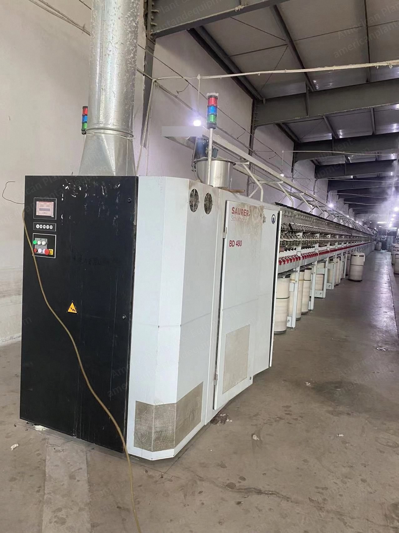 Saurer, BD 480 / BD06, 2016 to 2018, Open-End Spinning Machines, 480 Rotors