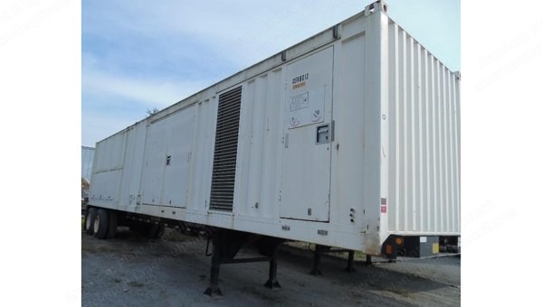 Jenbacher, JMS 320, 1000kW Natural Gas Generator, 60Hz, 480V, 1800 RPM, 40ft Sound Container