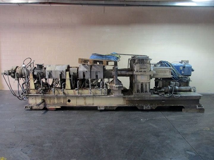 Maris, TM92M, 92mm Twin Screw Pelletizing Extrusion Line, 30:1 L/D, 292 kW