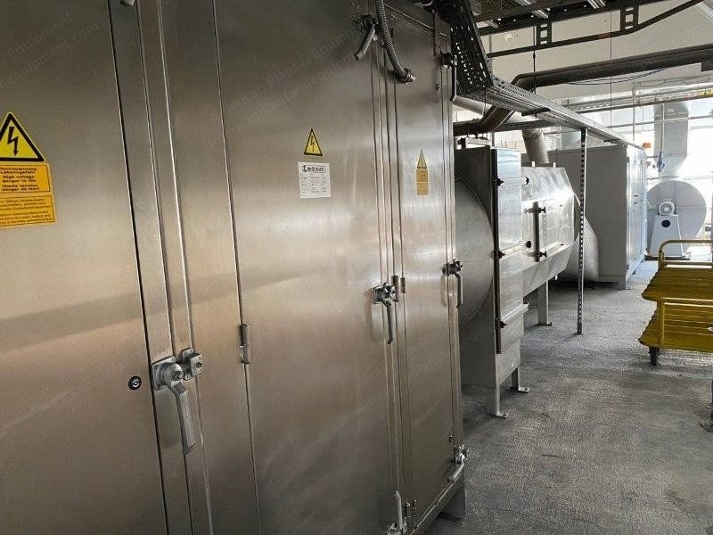 Bruckner, Power-Frame Split Flow, 2018, Working Width 1300 to 4200mm, 8 Chambers, Gas Heated