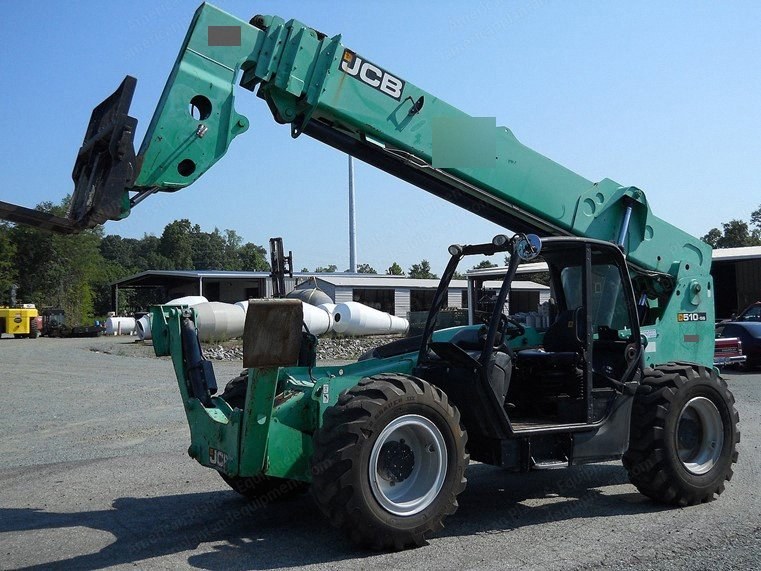 JCB, 510-56, 2011, 10000 lbs Capacity, 56' Extended Reach, 4WD, 4150 Hours