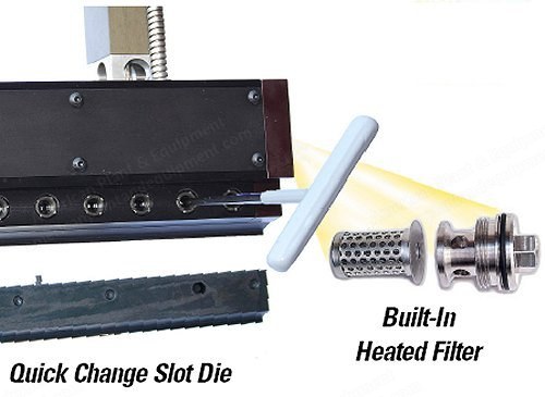 Glue Machinery, CSD, Continuous Slot Die Coater, Flexible Adhesive Pattern
