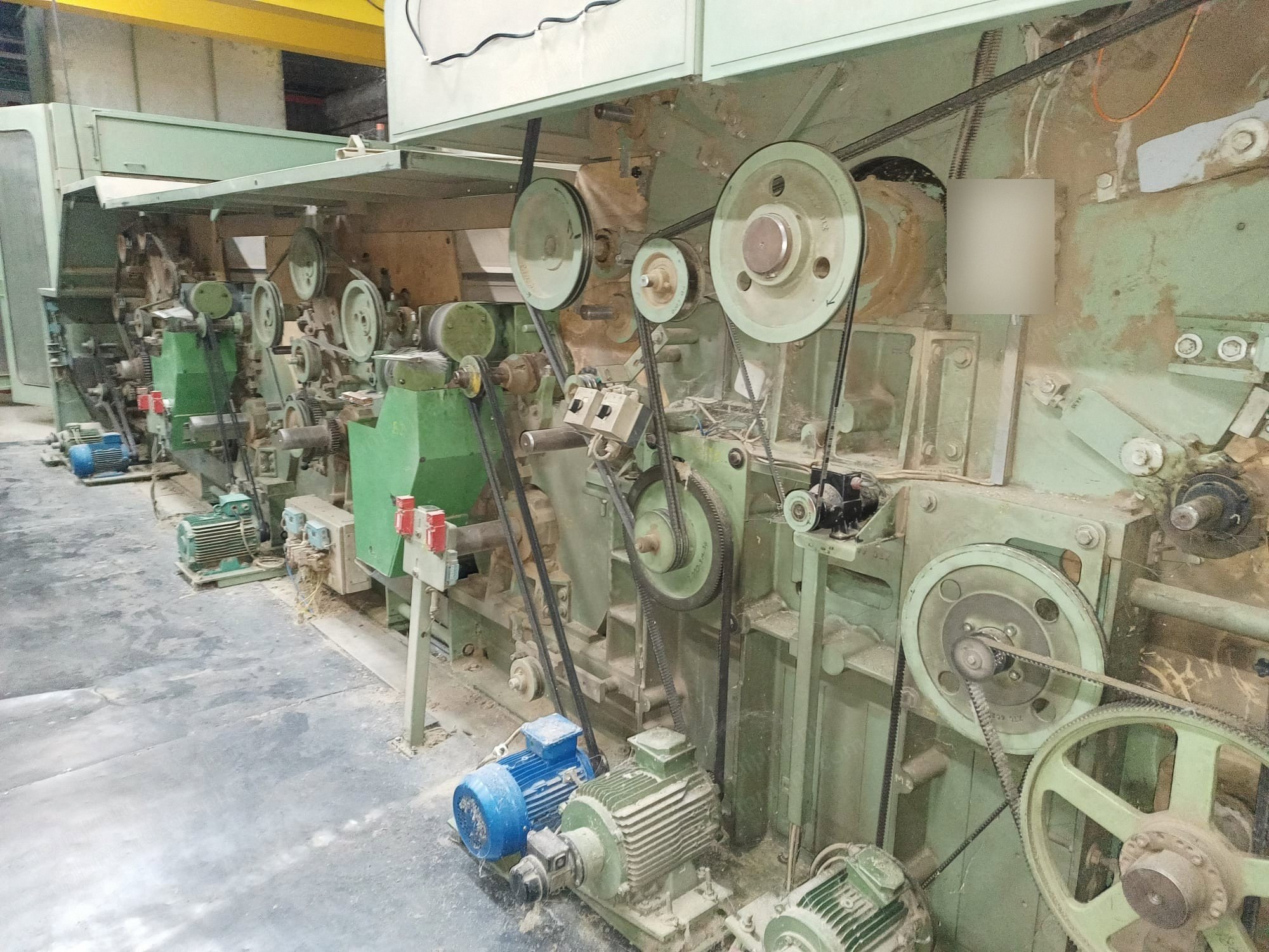 Thibeaux, B4M23M25PP, 1994, Worsted Card, Working Width 2500mm, Volumetric Feeder, Twin Doffers