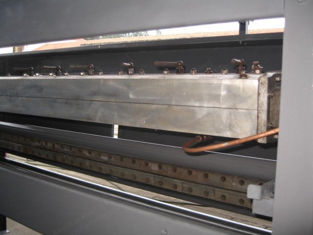Osthoff Singeing Machine, 2400mm, with Ramisch-Kleinewefers Washing Box and Impregnation Padder