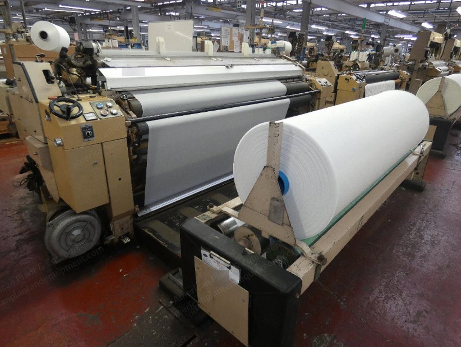 Tsudakoma, ZW405, 1996, Water Jet Taffeta Loom, Working Width 1900mm to 2100mm, 1 Feeder, 4 Frames