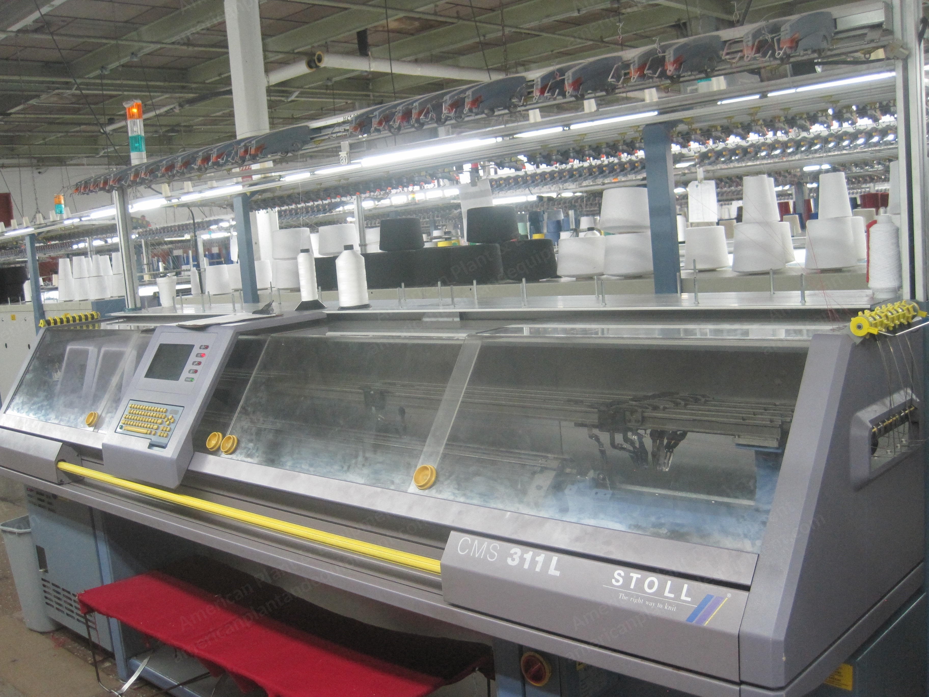 Stoll, CMS Series, Electronic Flat Knitting Machines, 7 to 12 Gauge, 19 Units