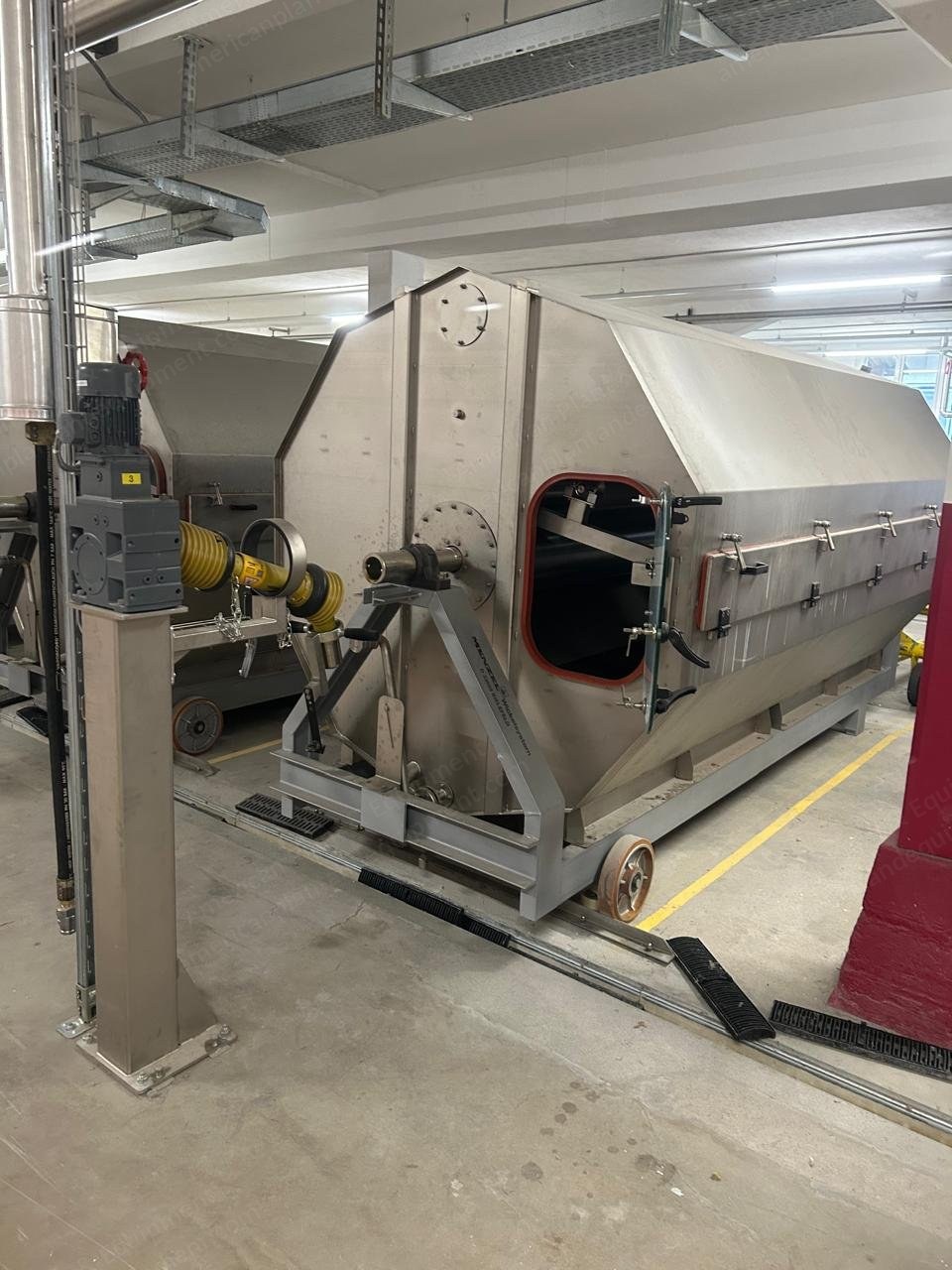 Menzel, Padroll Bleaching Thermo Reaction Chambers, 2018, 3200mm Working Width, Steam Heated