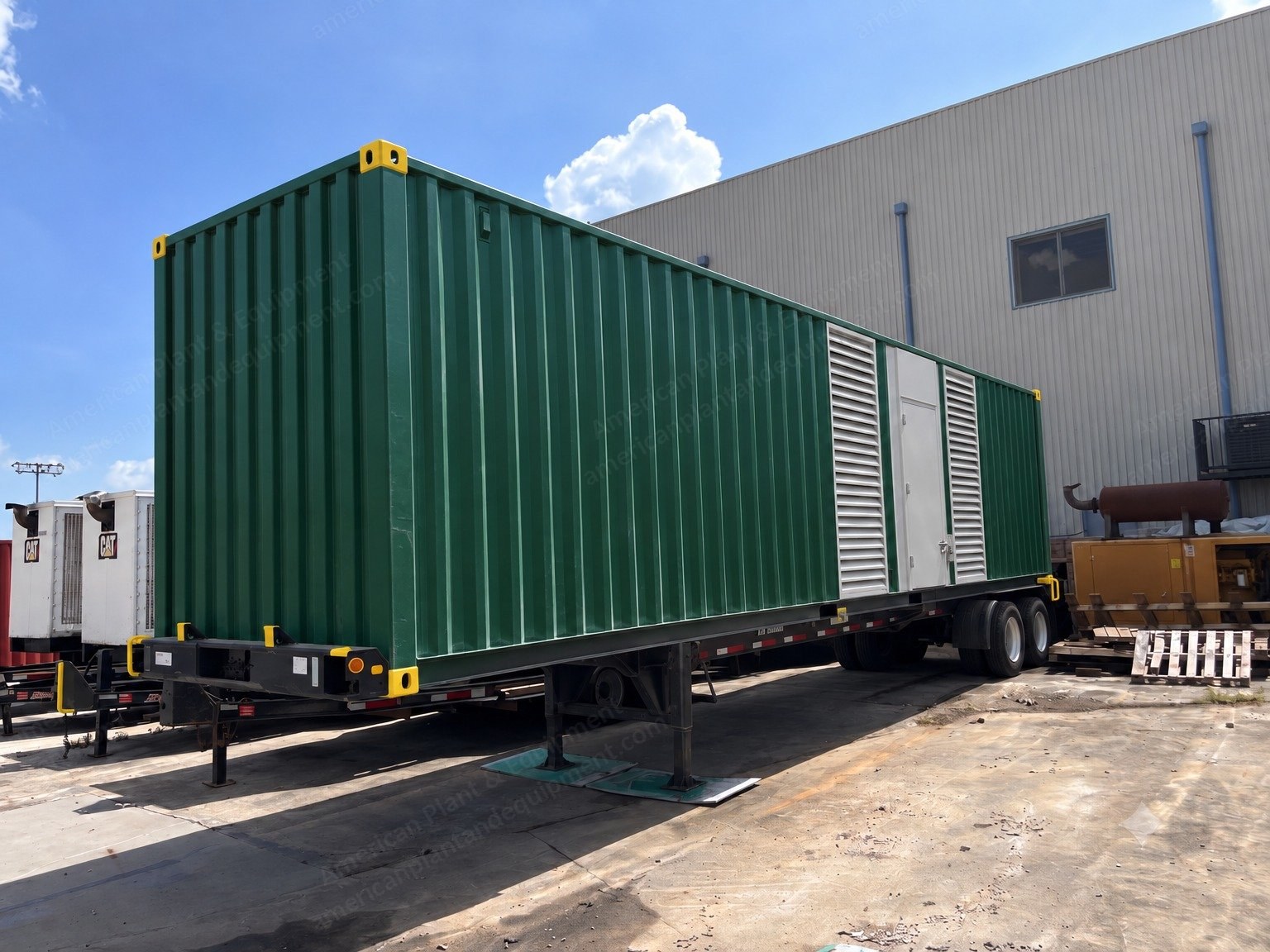 Caterpillar, C27, 2011, 800 kW Mobile Generator Set, 480/277 V, 40 ft Container
