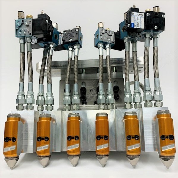 Glue Machinery, Hot Melt Spot Gluing Gun, Pneumatic, High Speed