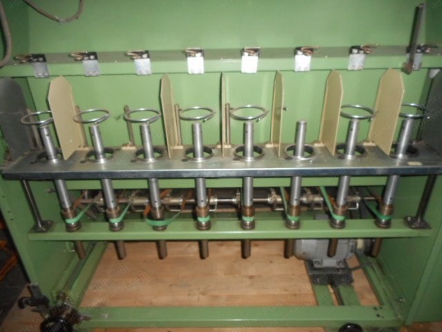 Calvani, New Jet 8 F, 1991, 8 Spindles, 80mm Spindle Diameter, 48-Cone Electric Creel